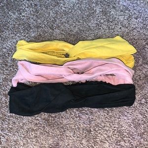 3 PIECE HEADBAND SET